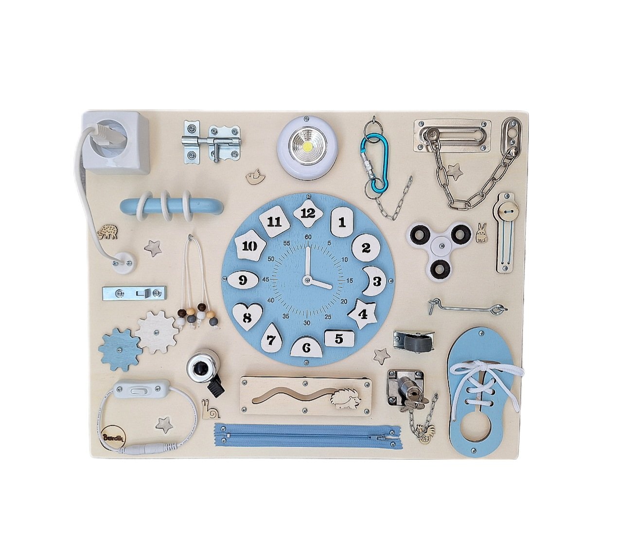 Activity board - Montessori hodiny