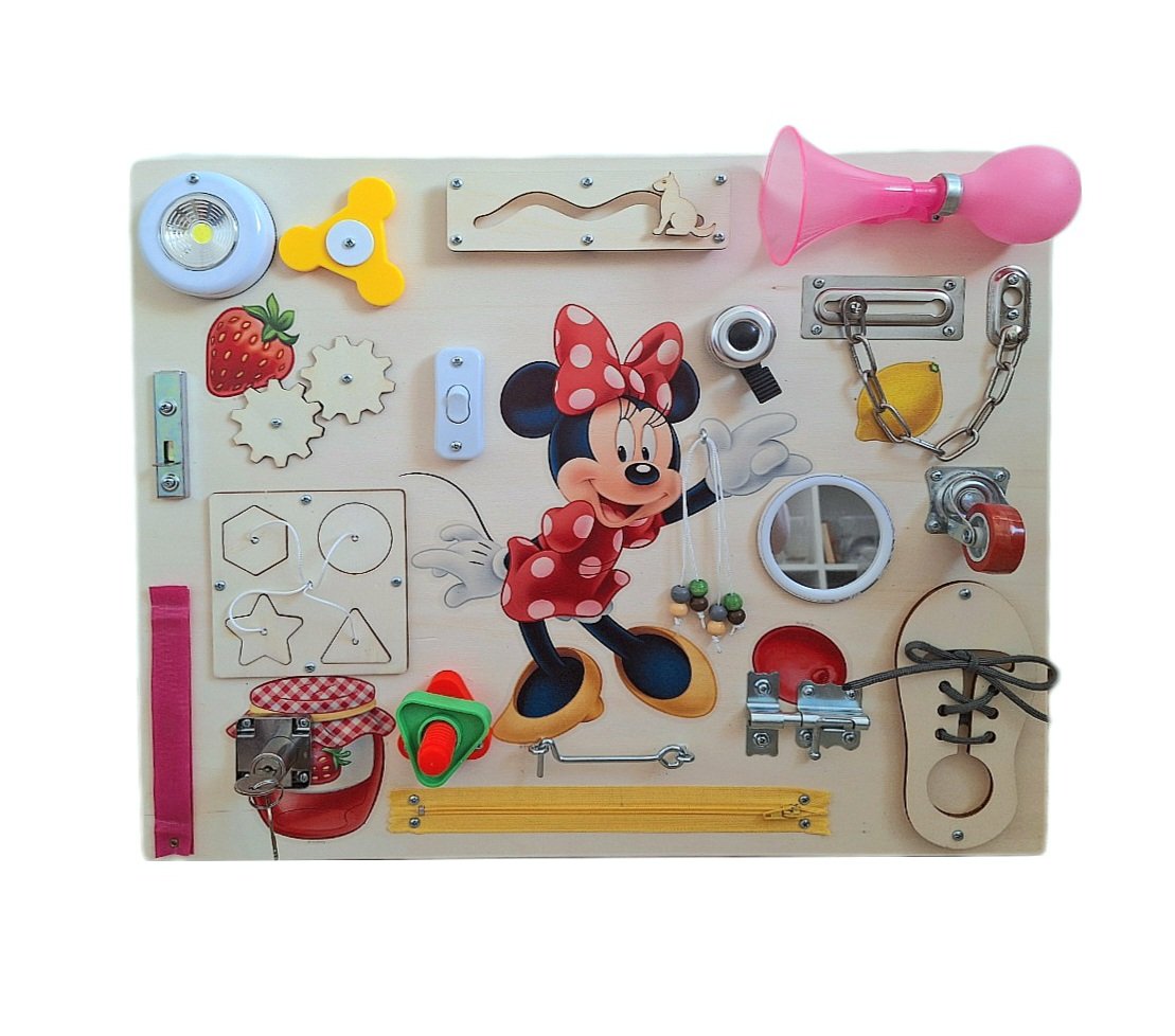 Activity board - Minnie mouse